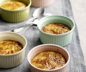 Crème Brulée cu biscuiți amaretti