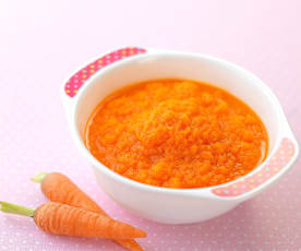 胡萝卜泥(7~9个月辅食)