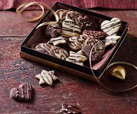 Schwarz-Weiß-Plätzchen