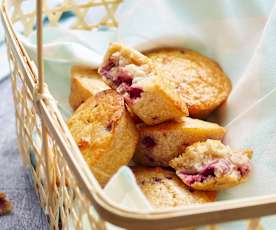 Muffins aux cerises