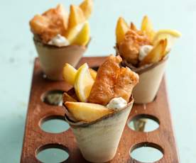 Chips di merluzzo alla birra