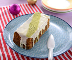 抹茶白巧克力磅蛋糕