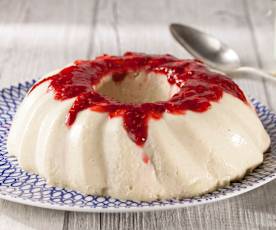 Budino al cioccolato bianco