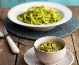 Macadamia and Lime Basil Pesto