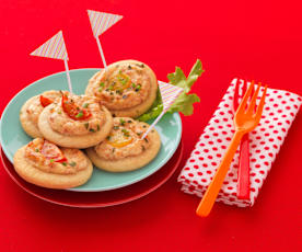 Pizzettes au fromage