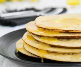 Semolina pancakes (Beghrir)