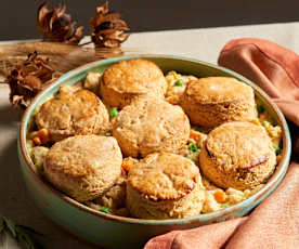 Biscuit Chicken Pot Pie