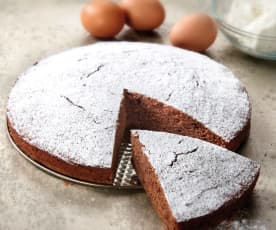 Torta soffice alla ricotta e al cioccolato