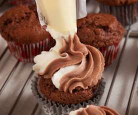 Frosting de mascarpone y cacao