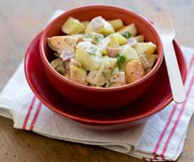 Bacon and Spring Onion Potato Salad