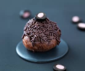 Choux chocolat-réglisse