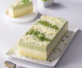 Semifreddo al tè verde