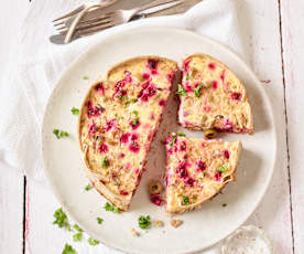 Rote-Bete-Brokkoli-Quiche