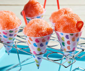 Strawberry Snow Cones