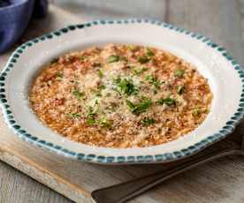 Italian Sausage and Orzo Soup