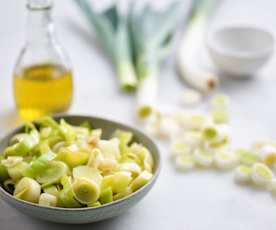 Sautéed leeks (200 g)