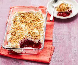 Tiramisu mit Himbeeren