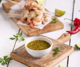 Marynata do krewetek z grilla