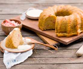 Savoury potato bundt