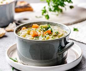 綜合蔬菜通心粉湯