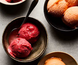 Sorbet aux fruits