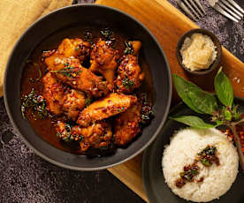 San bei ji (three cup chicken)