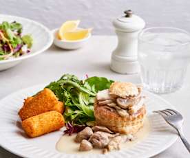 Vol-au-vent à la façon grand-mère