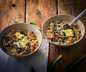 Zuppa di pane, cavolo nero e Fontina