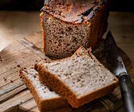 Pain sans gluten au riz grillé