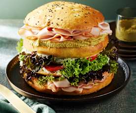 Orientalische Fladenbrot-Torte