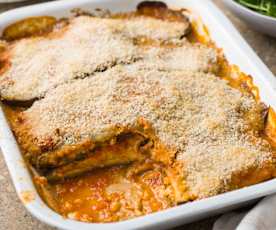  Aubergine Parmigiana - Parmigiana di melanzane