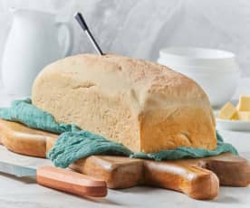Pan de caja blanco