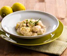 Bocconcini di pollo al limone