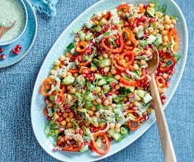 Kichererbsen-Salat