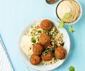 Orientalische Falafel Bowl