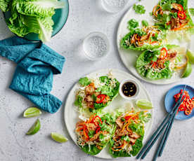 Korean Beef Lettuce Cups (Diabetes, TM6)