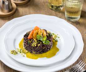 Riso venere ai profumi d'Oriente