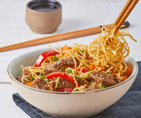 Asian Stir Fry with Noodles