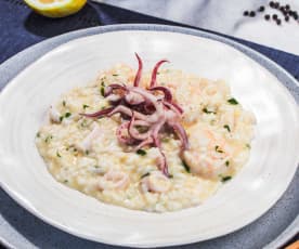 Risoto de frutos do mar