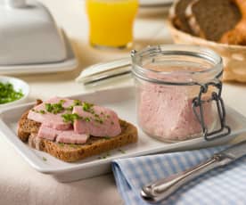 Frühstücksfleisch im Glas