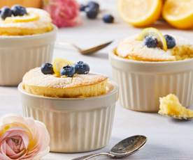 Lemon Pudding Souffles