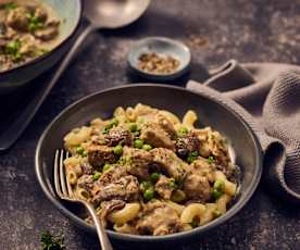 Schweinebäckchen-Ragout mit Morcheln