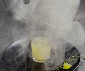 LimAnada ahumada de tomillo, jengibre y miel