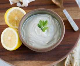 Garlic Tahini Dip (Tarator)