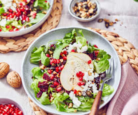 Rote-Bete-Salat mit Granatapfelkernen