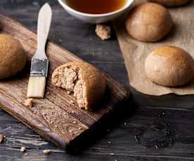 Soya Milk Bread Rolls