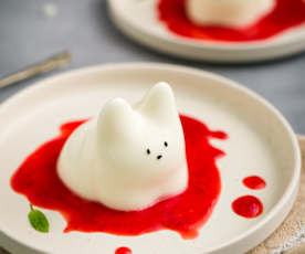 Koreańskie tańczące kotki (jiggly cat pudding)