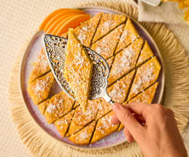 Mango-Kokos-Kuchen