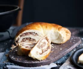 Apple and Cinnamon Swirled Bread