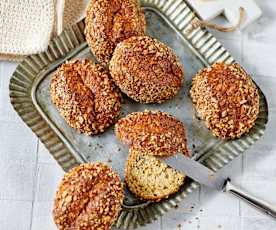 Low Carb Nussbrötchen